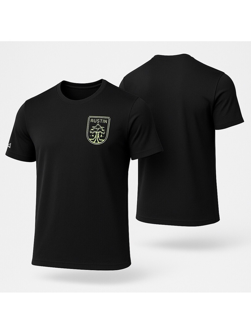 Austin FC Antigua MLS T-Shirt Black Large Officially Licensed Soccer Fan